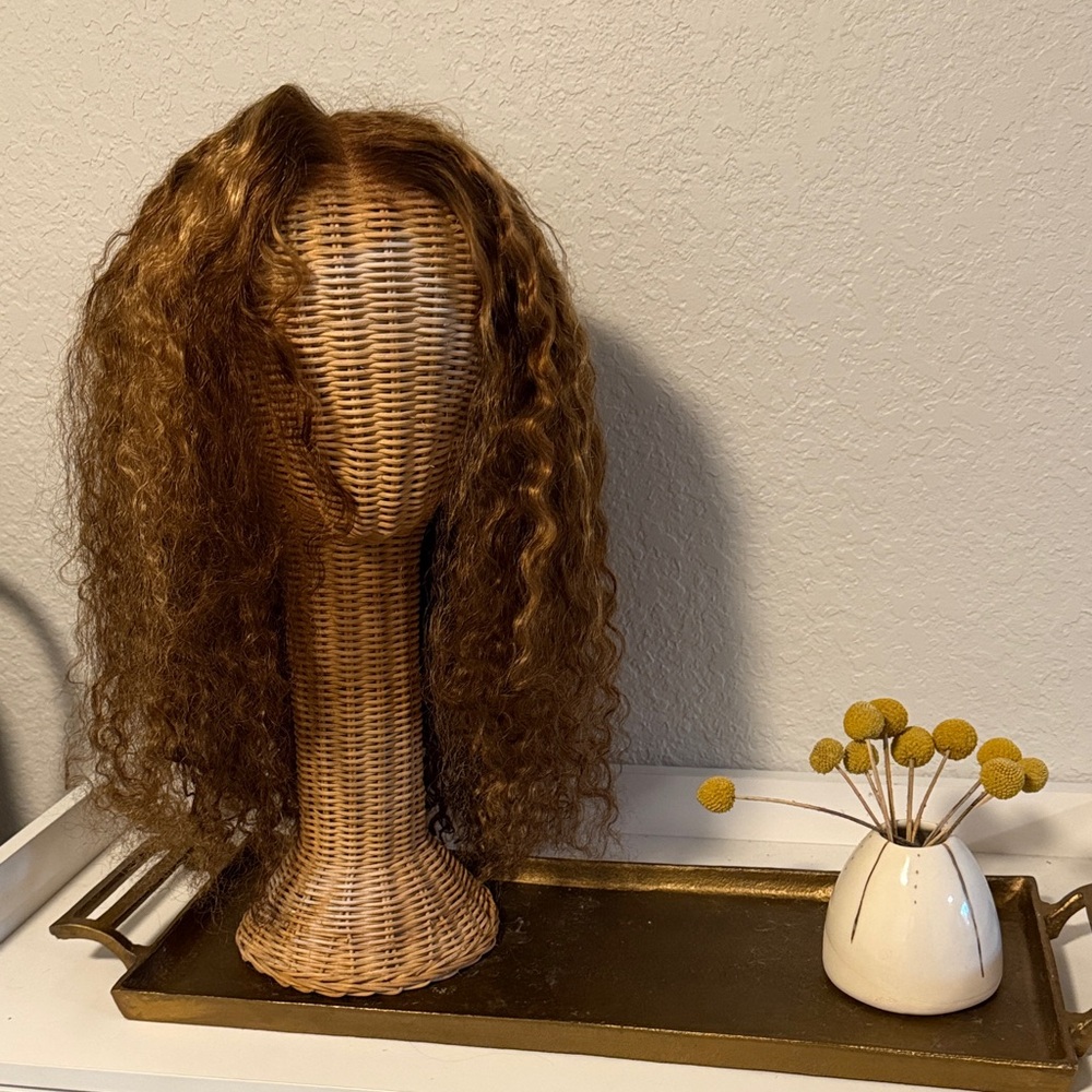 Curly Brown Wig